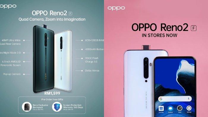 spesifikasi Oppo Reno 2F